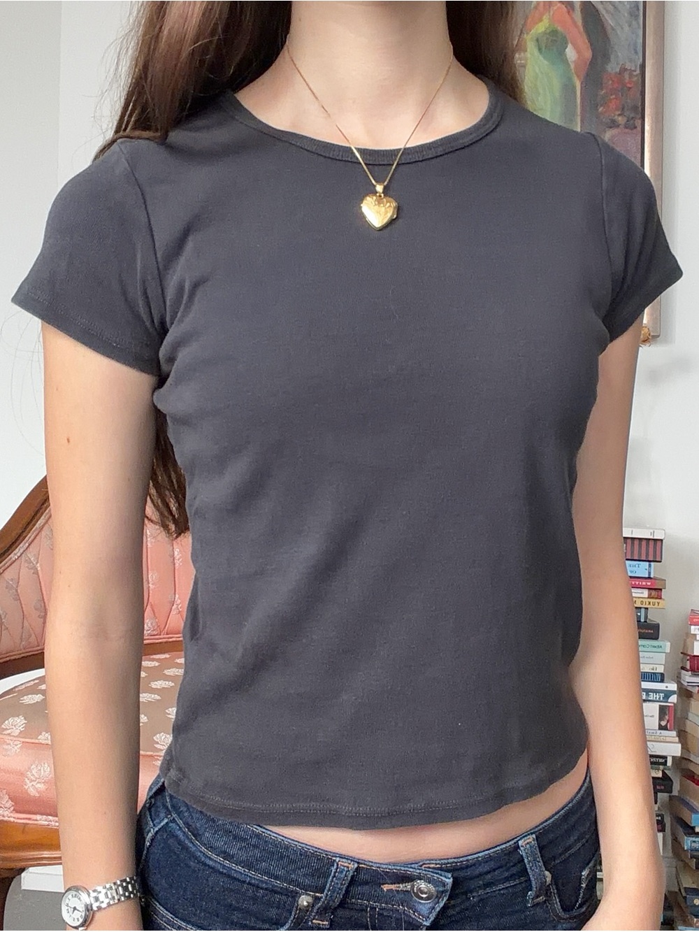 Brandy Melville Black T-Shirt